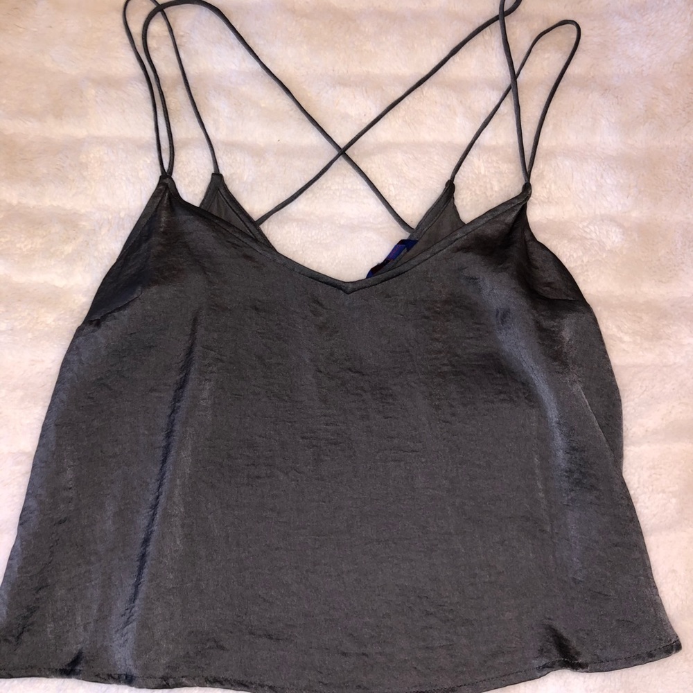 Strappy Cross-Back Tank